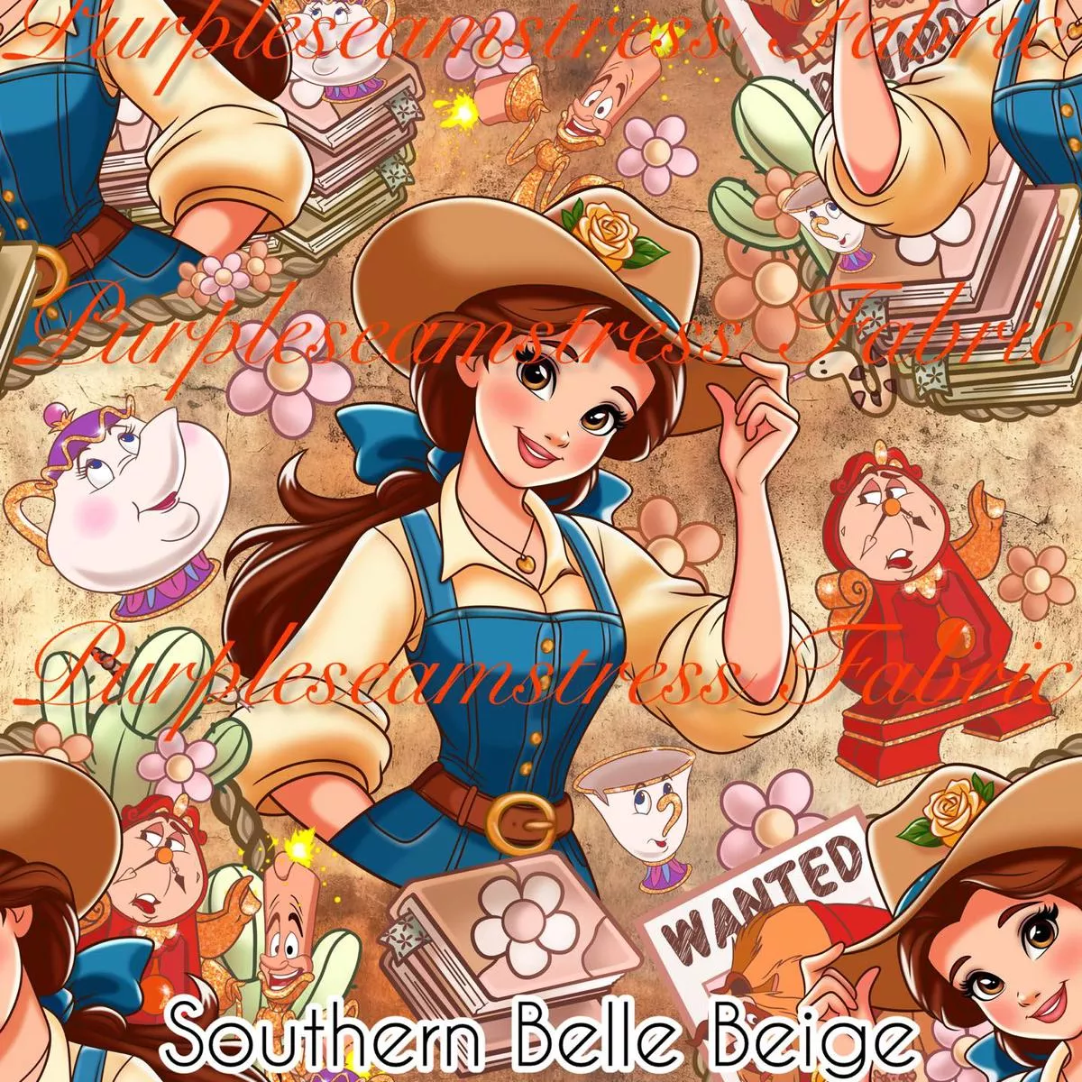 Southern Belle BeigeFabric