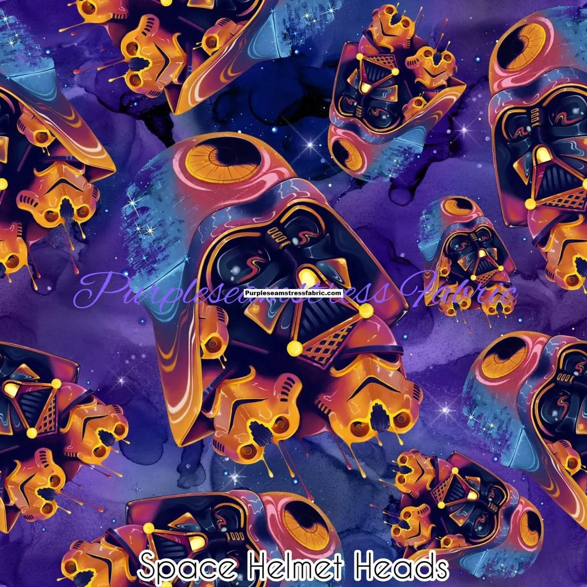 Space Helmet HeadsFabric