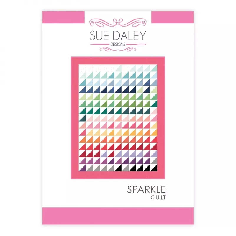 Sparkle Beginner Quilt Pattern by Sue Daley