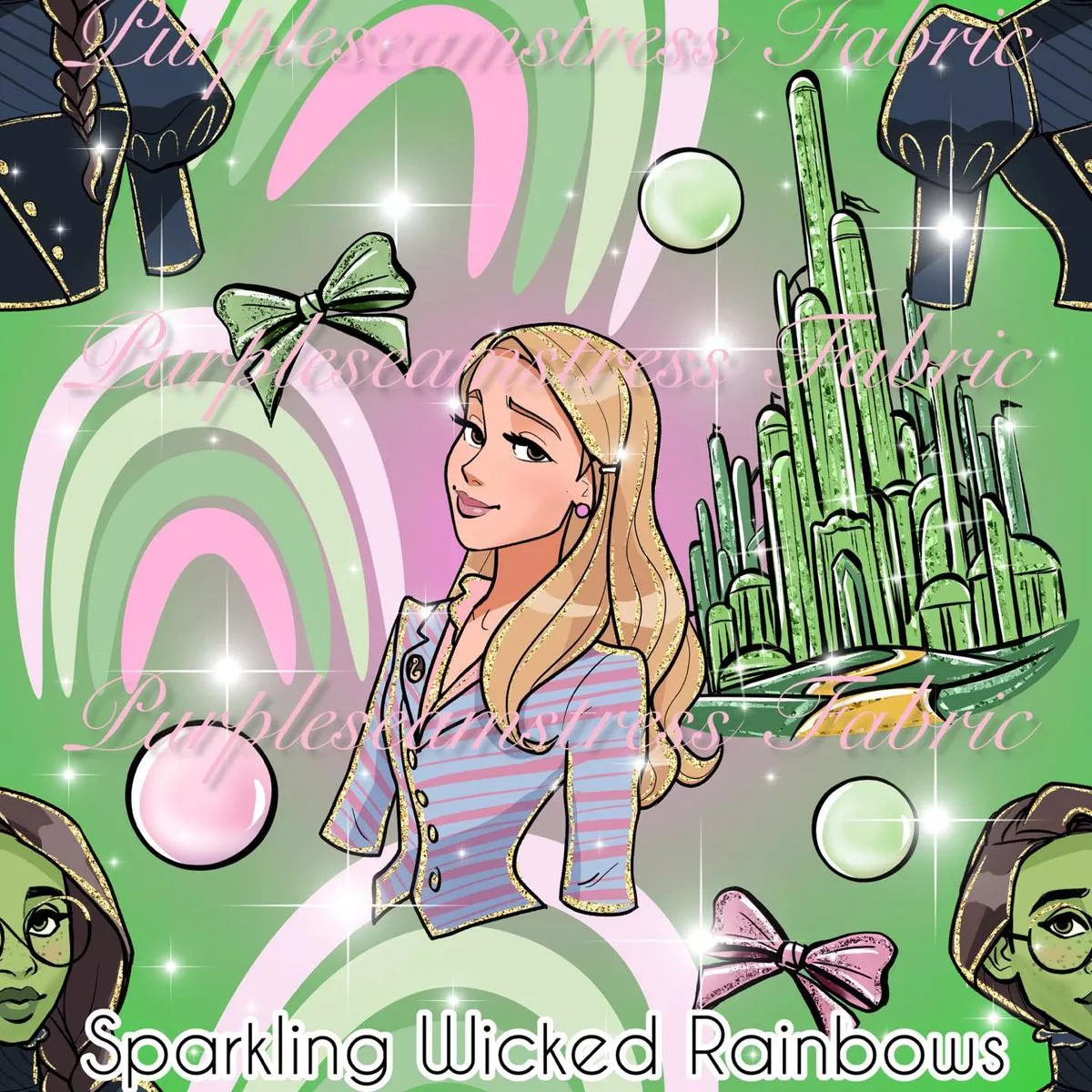 Sparkling Wicked RainbowsFabric