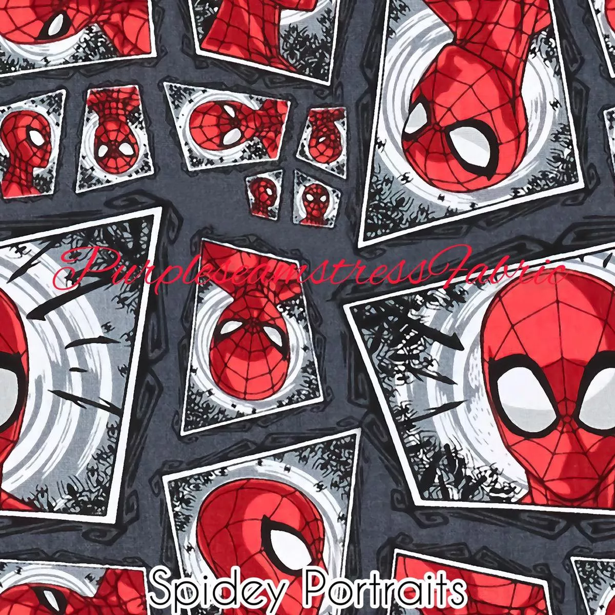 Spidey PortraitsFabric