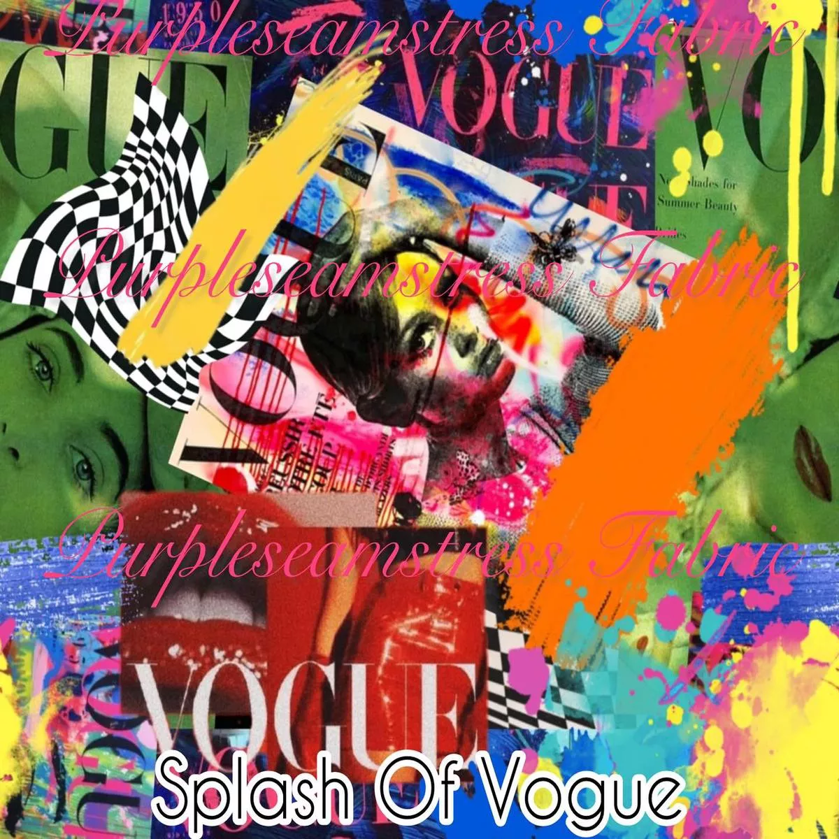 Splash Of VogueFabric