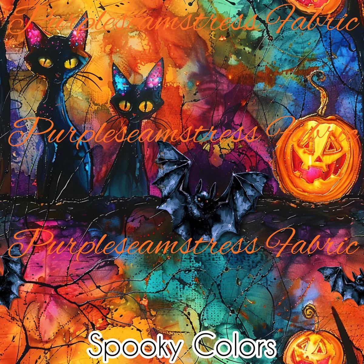 Spooky ColorsFabric