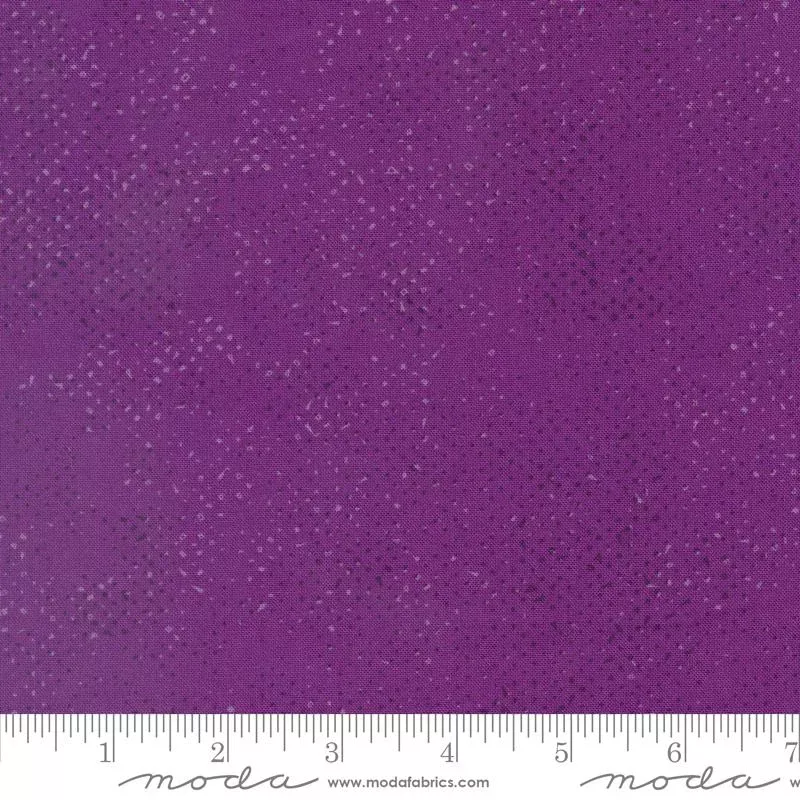 Spotted Dots Solid Iris Purple Zen Chic Moda Cotton Fabric MD-1660-33