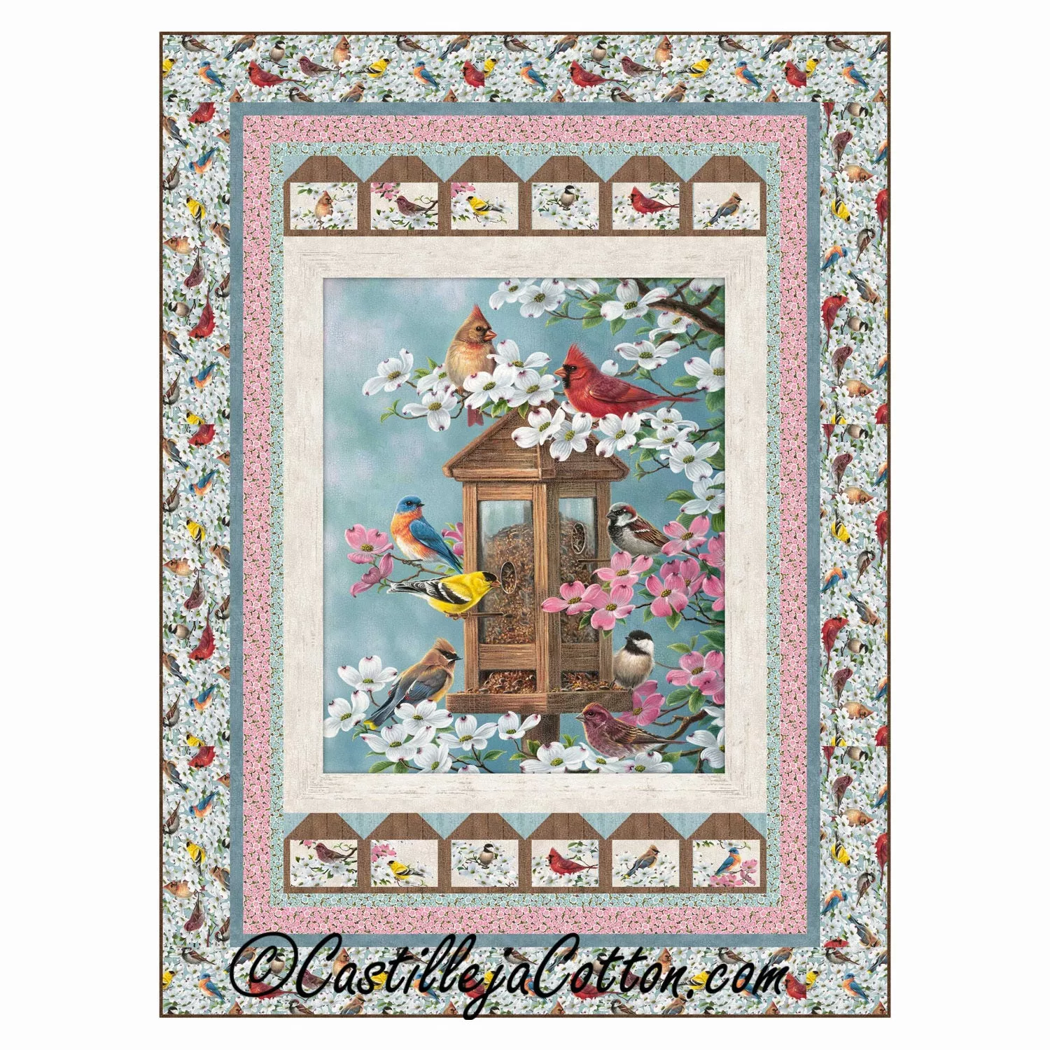 Spring Birds Downloadable Pattern