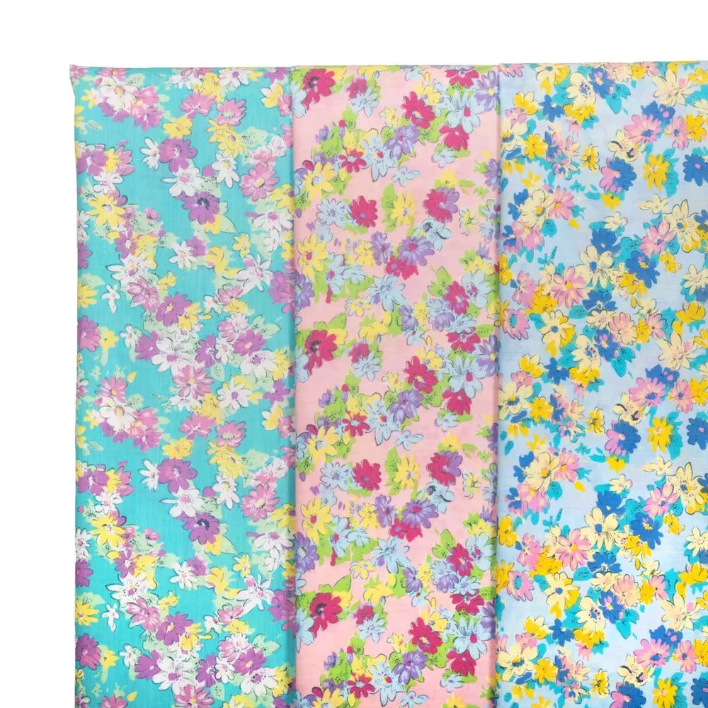Spring Flower Broadcloth