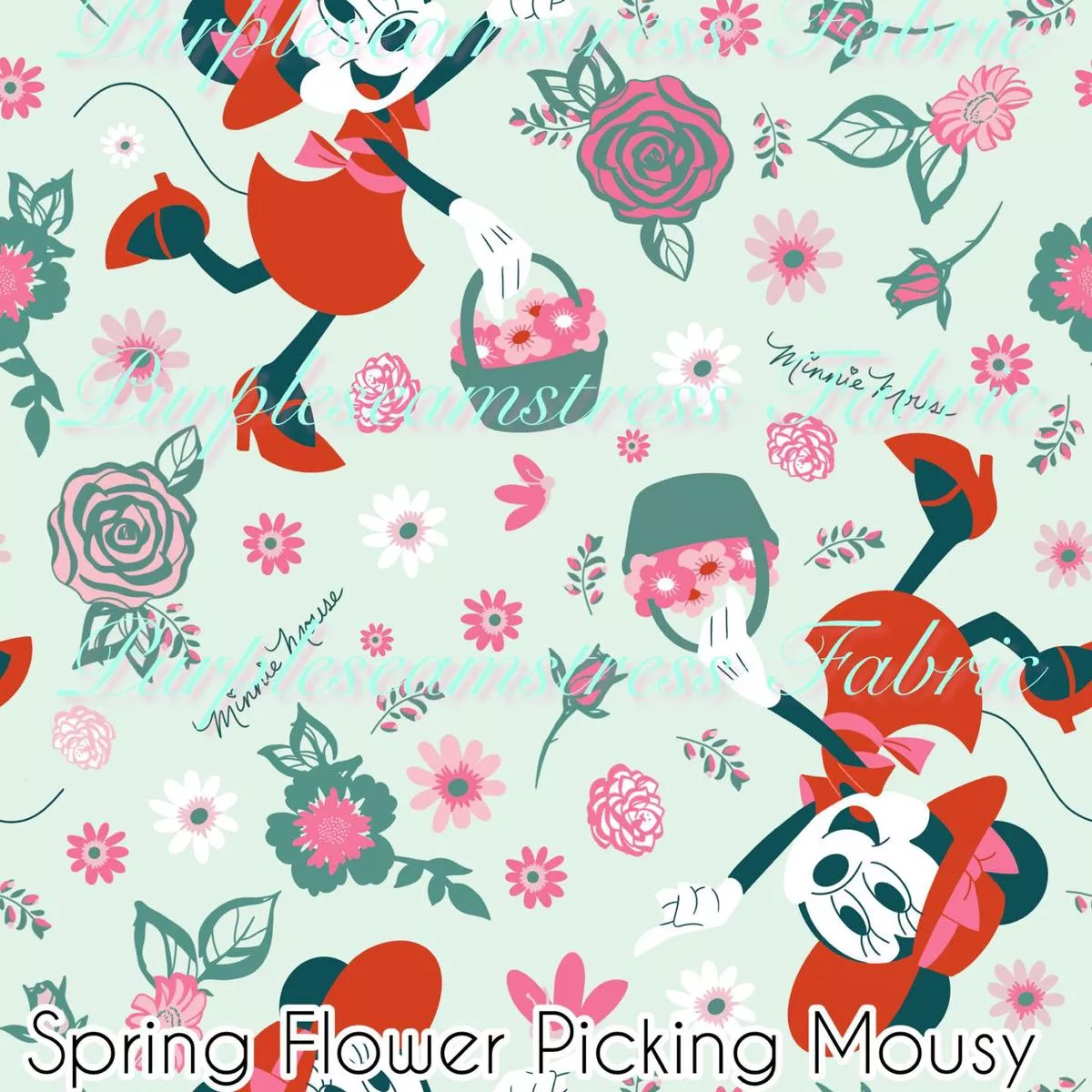 Spring Flower Picking MousyFabr…