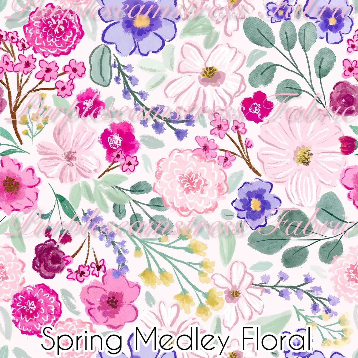 Spring Medley FloralFabric