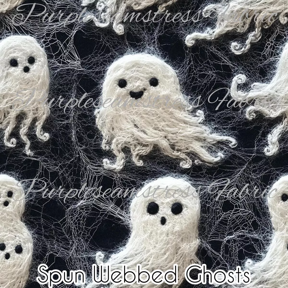 Spun Webbed GhostsFabric