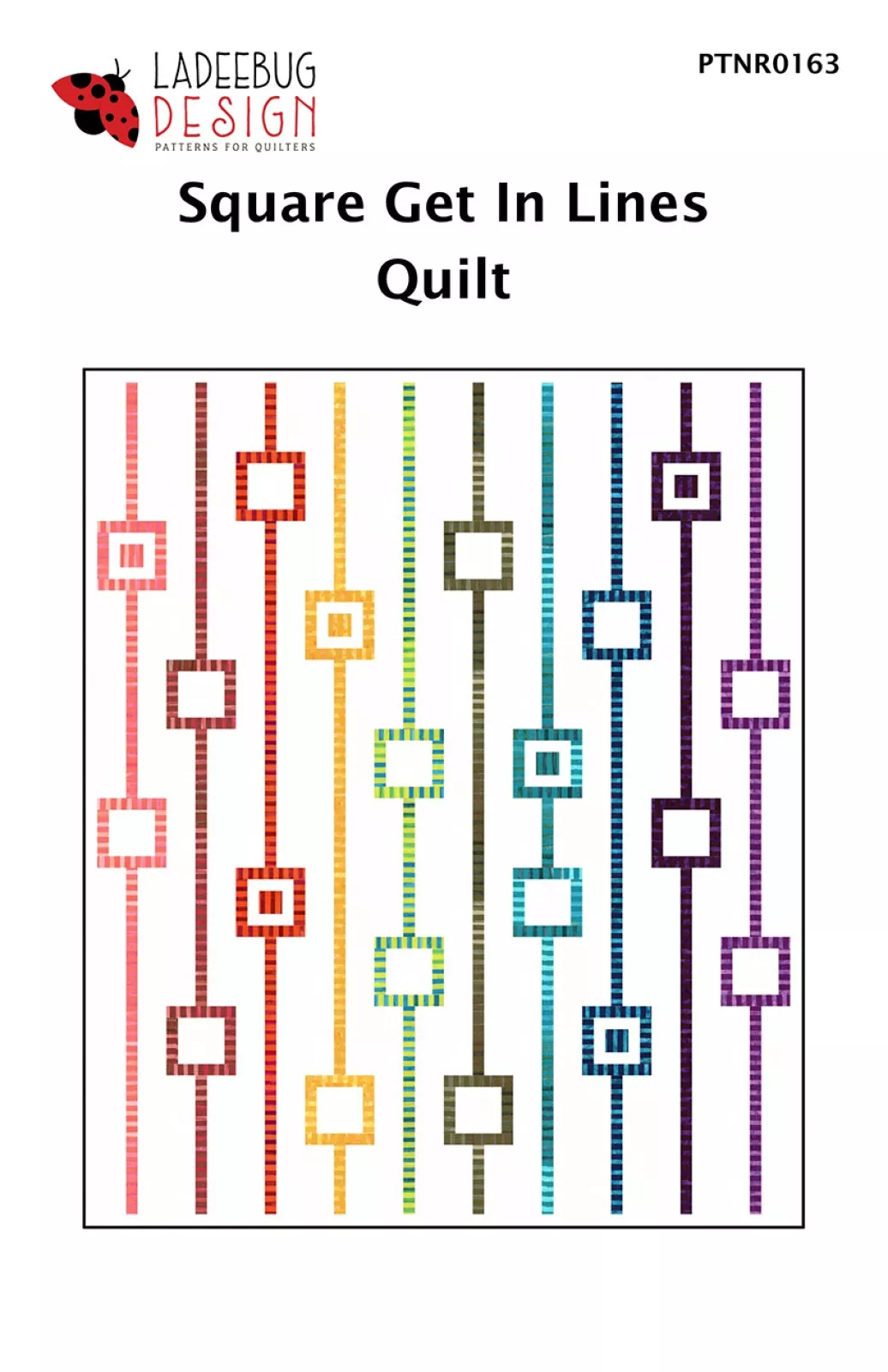 Square Get In Lines Quilt Pattern