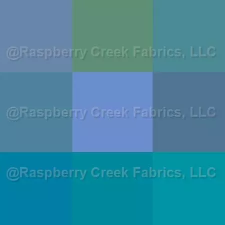 Squares in Blue, Green, and Lavender