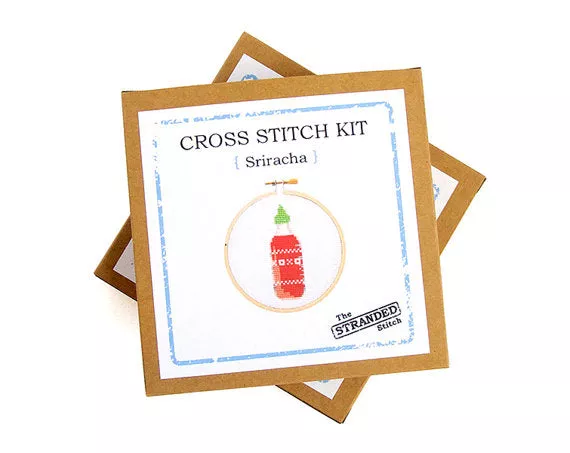 Sriracha Cross Stitch — Stranded Stitch