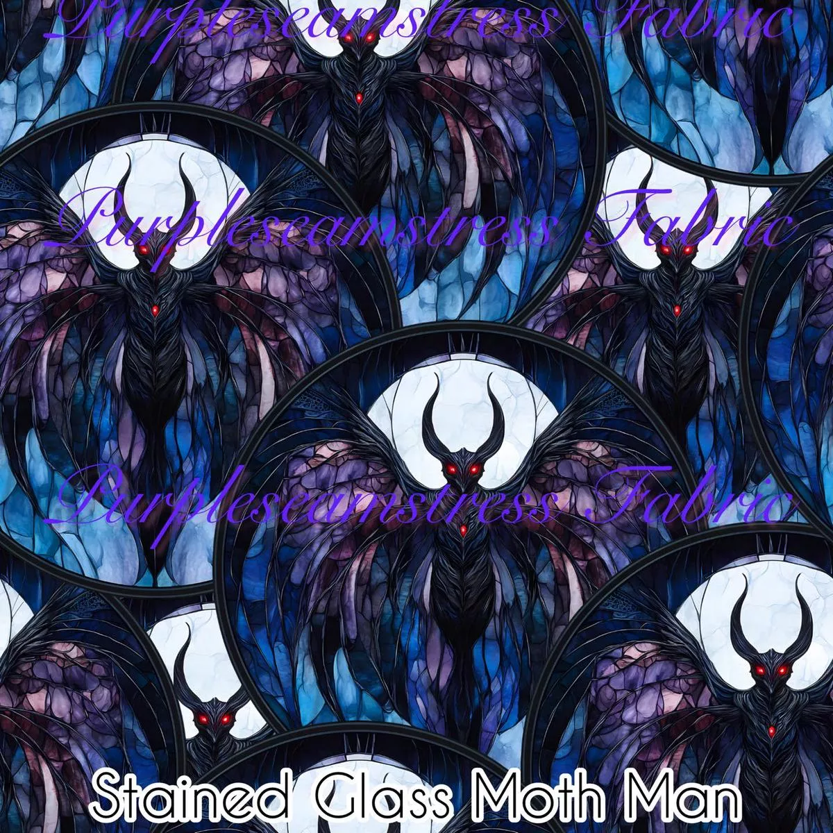 Stained Glass Moth ManFabric