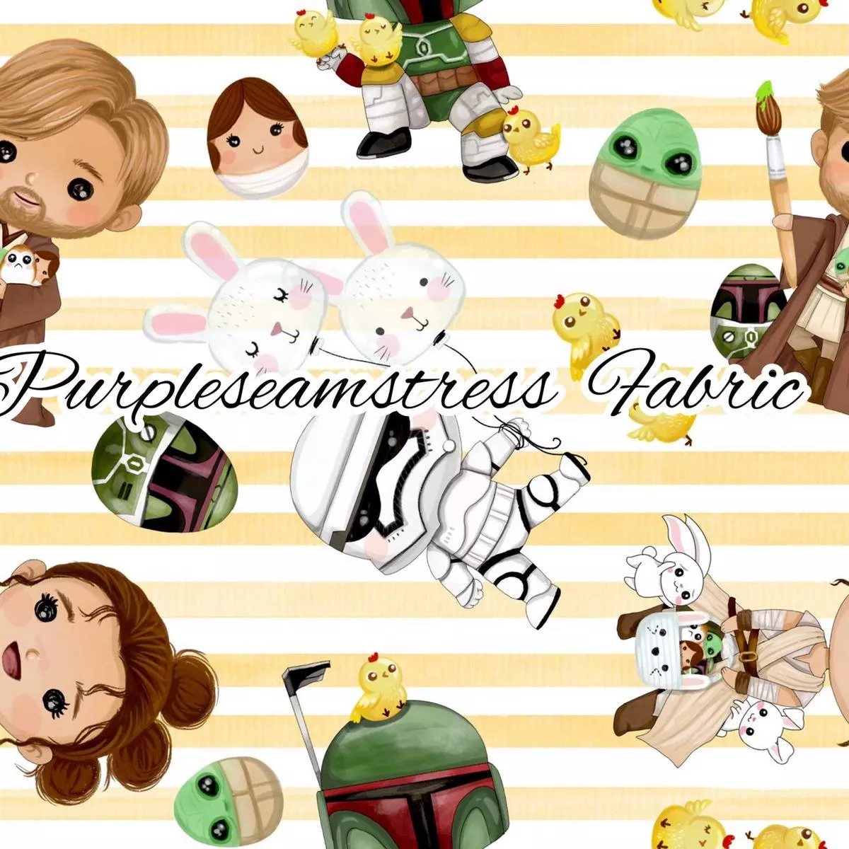 Star Heroes EasterFabric