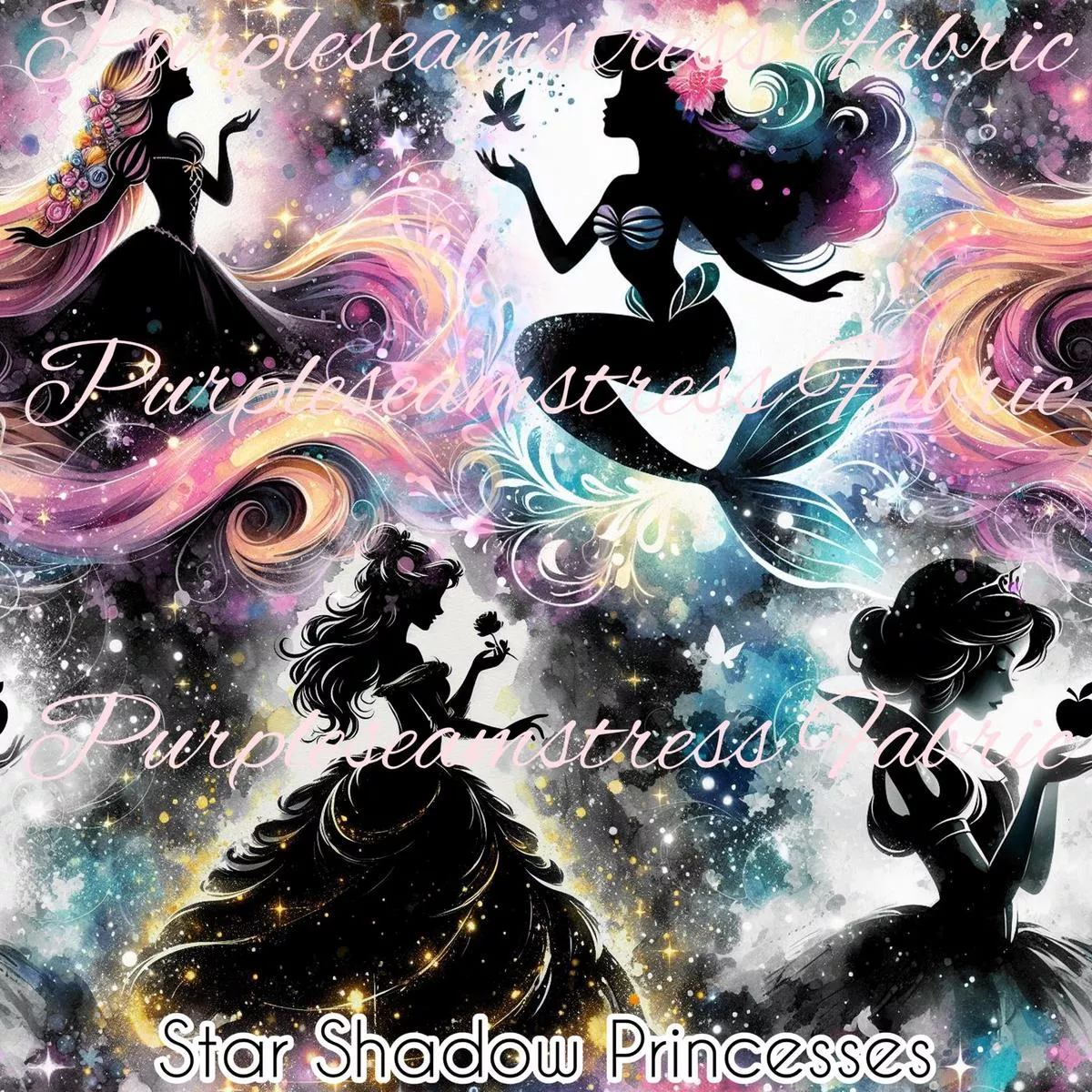 Star Shadow PrincessesFabric