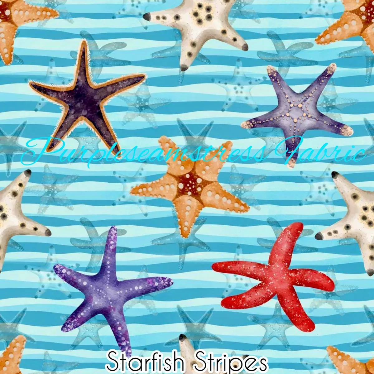Starfish StripesFabric