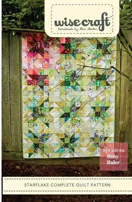 Starflake (TM) Complete Quilt Pattern —Wise Craft Quilts