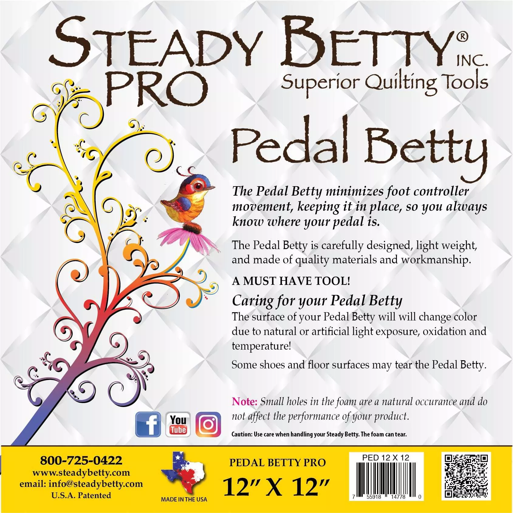 Steady Betty Pro Pedal Medium