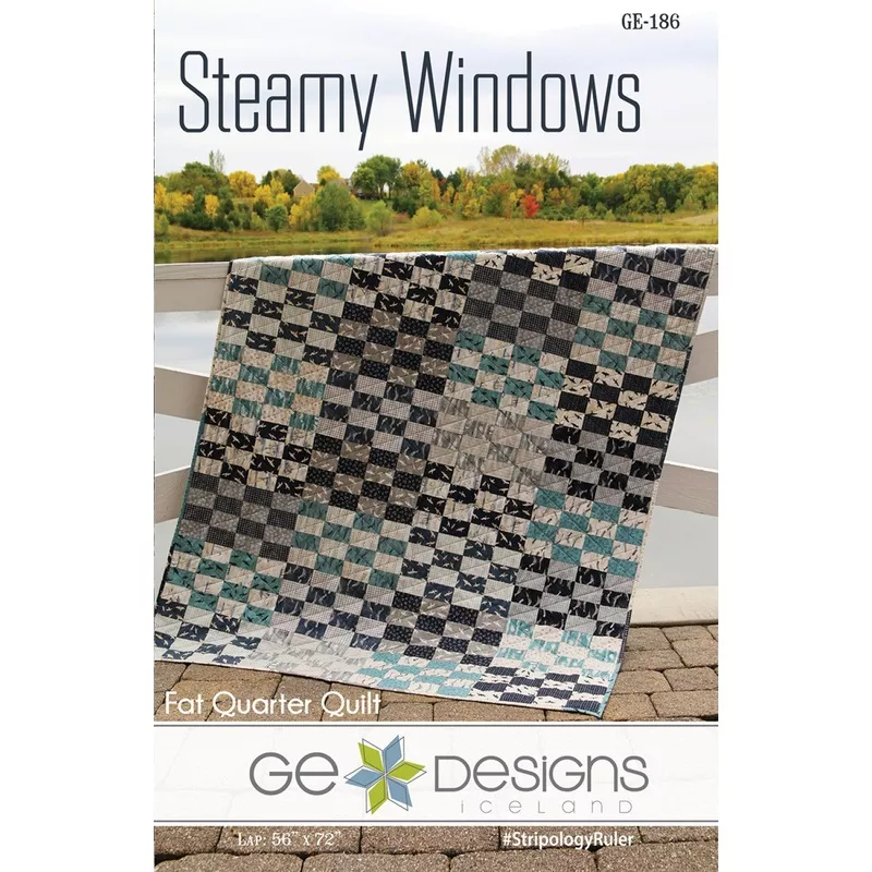 Steamy Windows Quilt Pattern by GE Designs