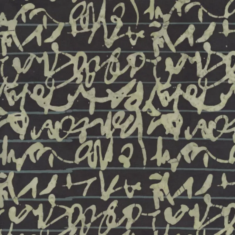 Stenographer’s Notebook Script Late Night Fabric
