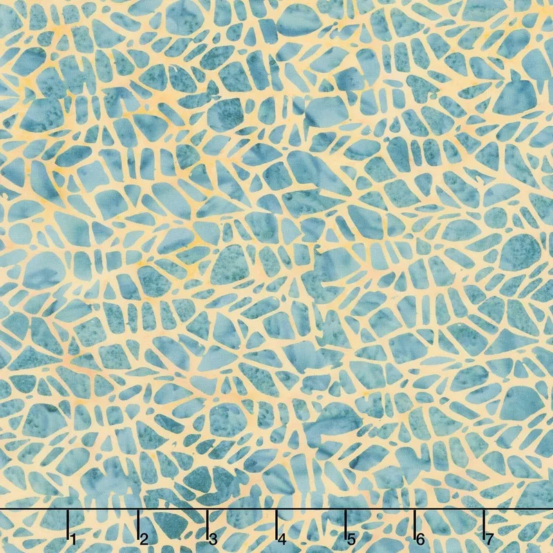Stone Strata Batiks – Agate Multi Green Yardage