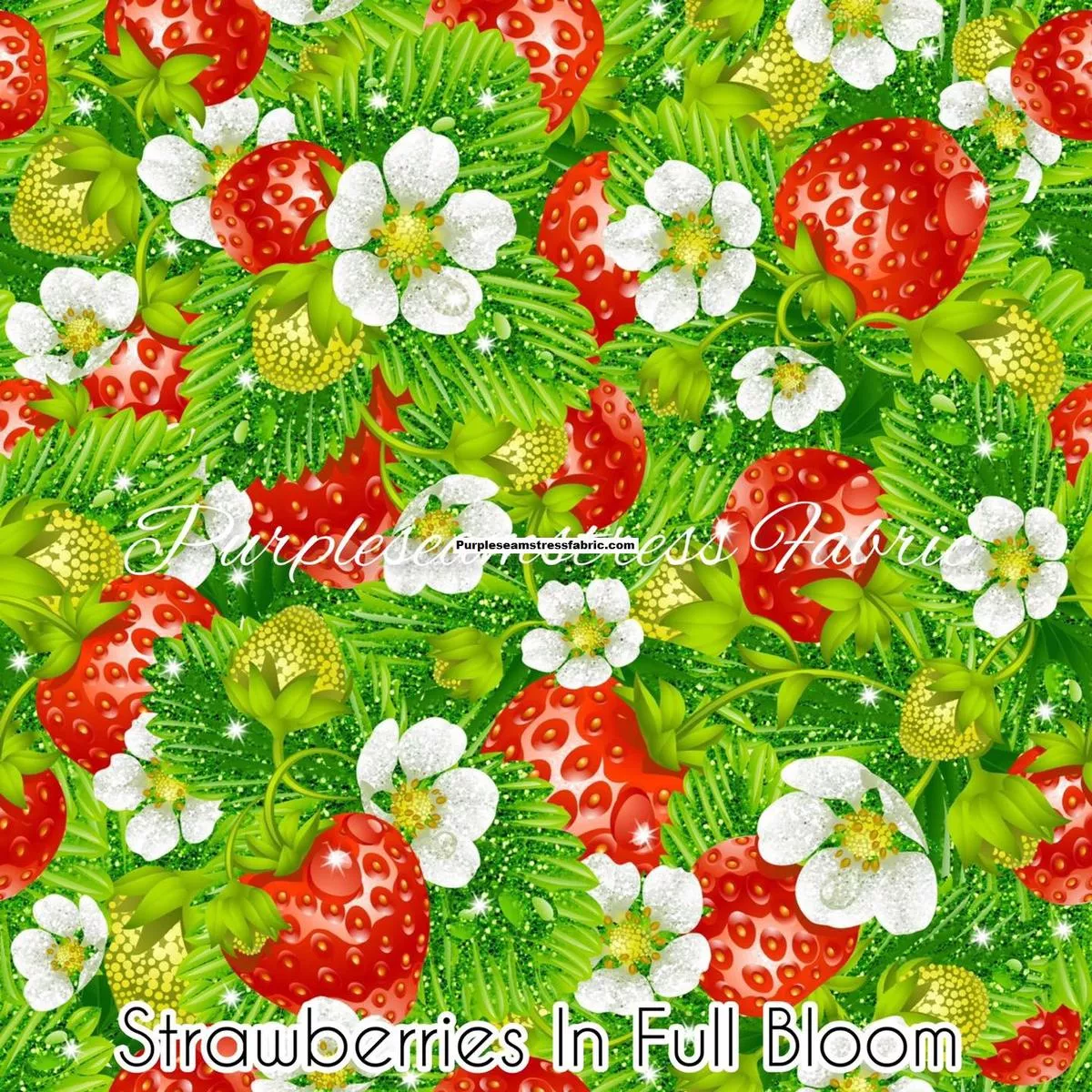 Strawberries In Full BloomFabri…