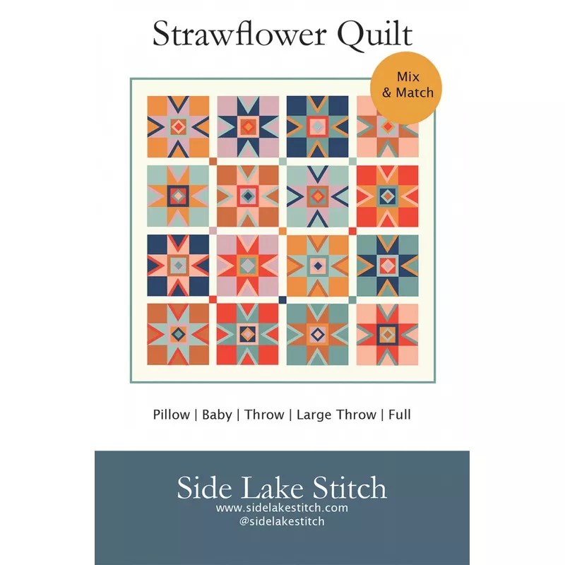Strawflower Quilt Pattern
