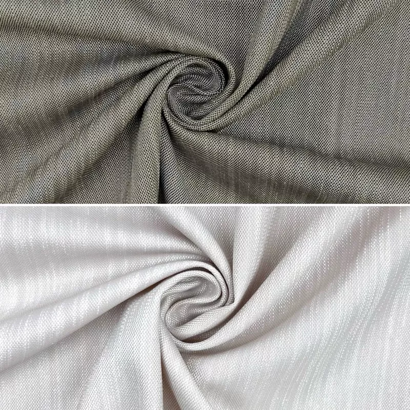 Stream Line Polyester Fabric Gold