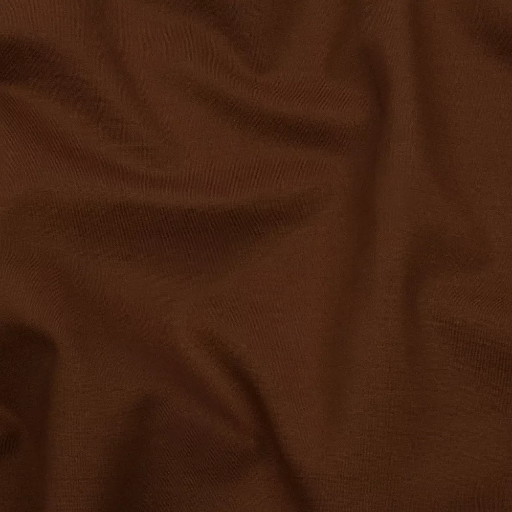 Stretch Ponte Knit – Chocolate – Papilio Collection