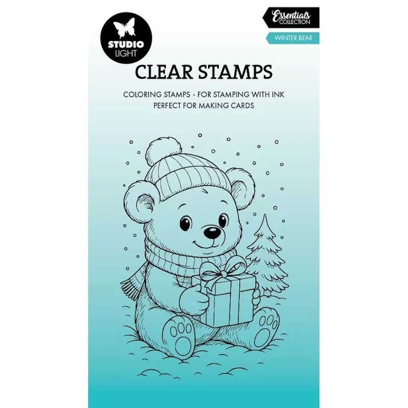 Studio Light Winter Bear Essentials Clear Stamp sl-es-stamp894