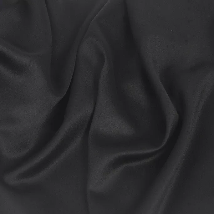 Suiting Black Viscose/Wool 82