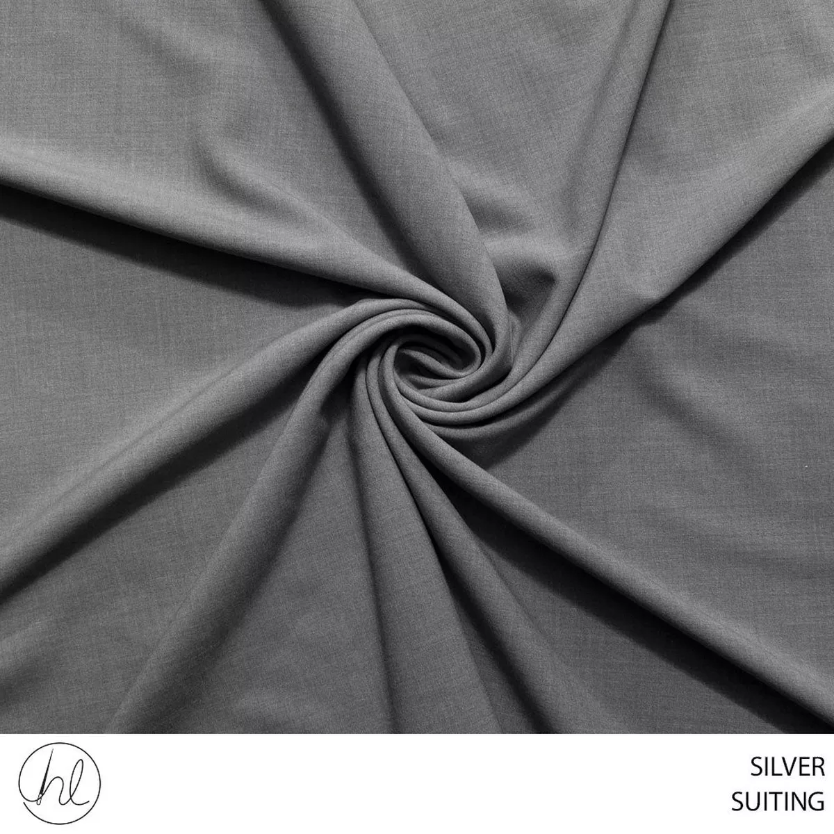 SUITING FABRIC SILVER ROLL ROLL 001