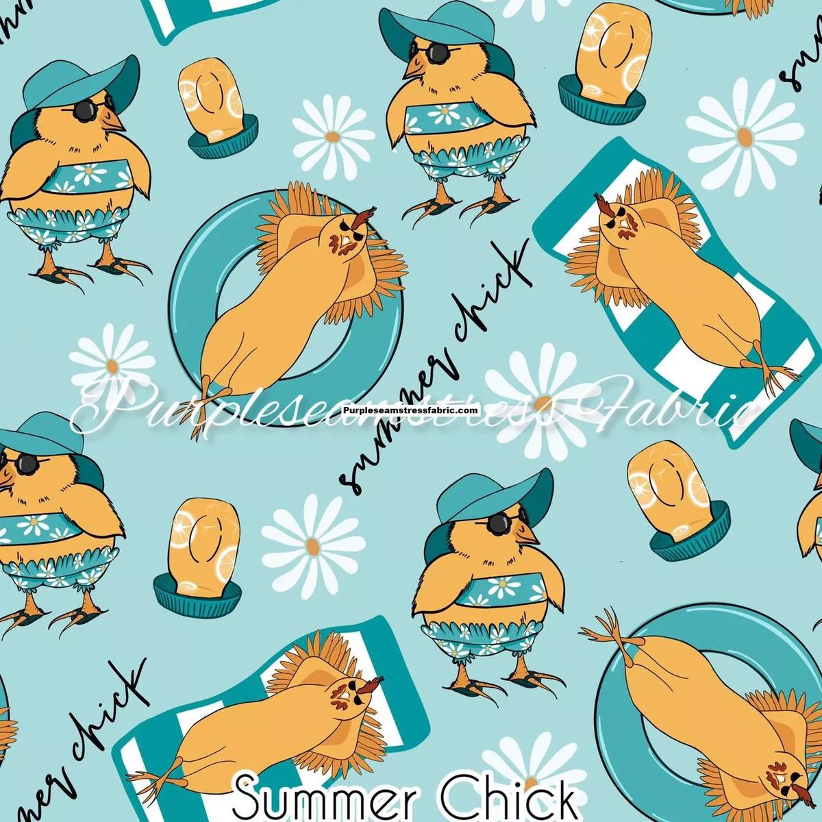 Summer ChickFabric