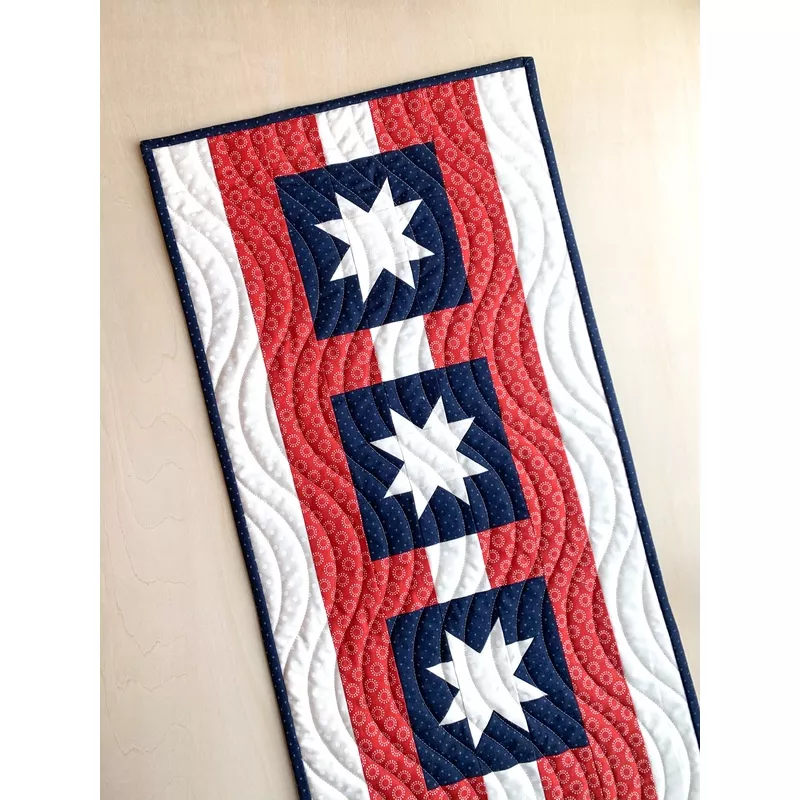 Summer Stars Runner PDF Pattern