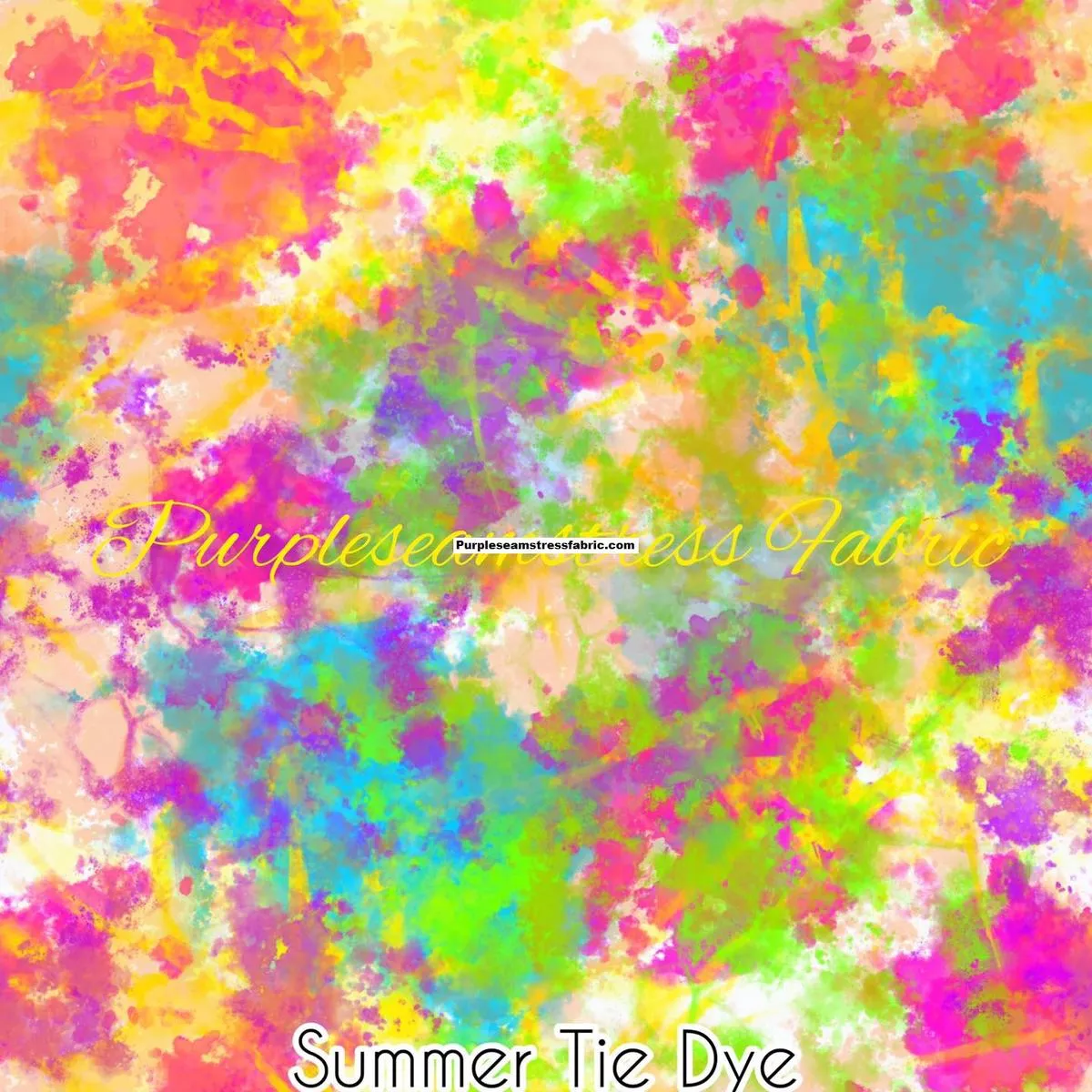 Summer Tie DyeFabric