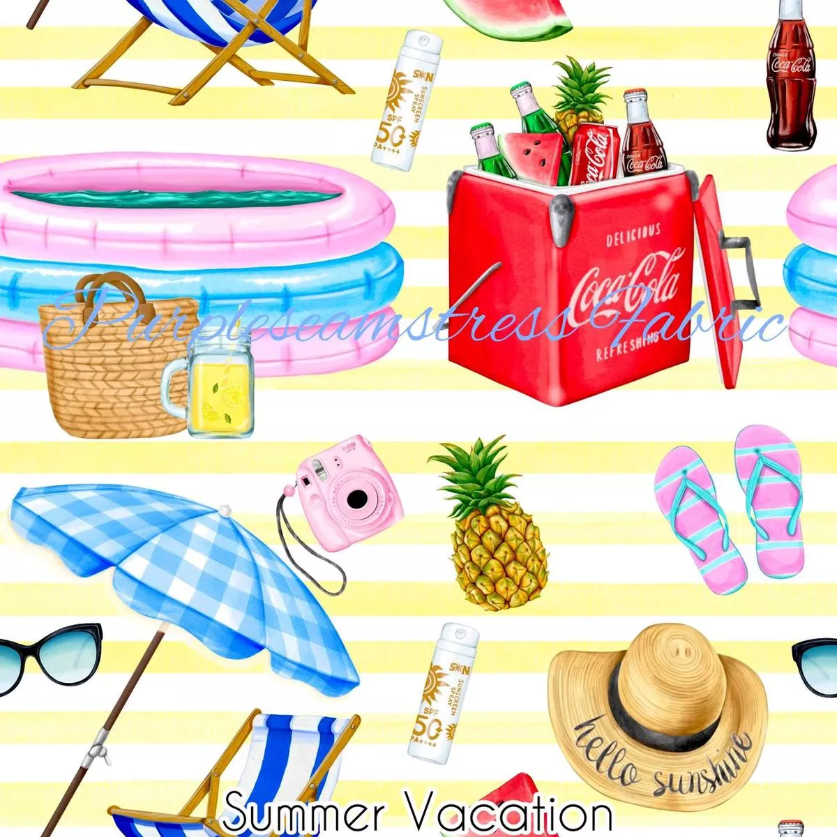 Summer VacationFabric