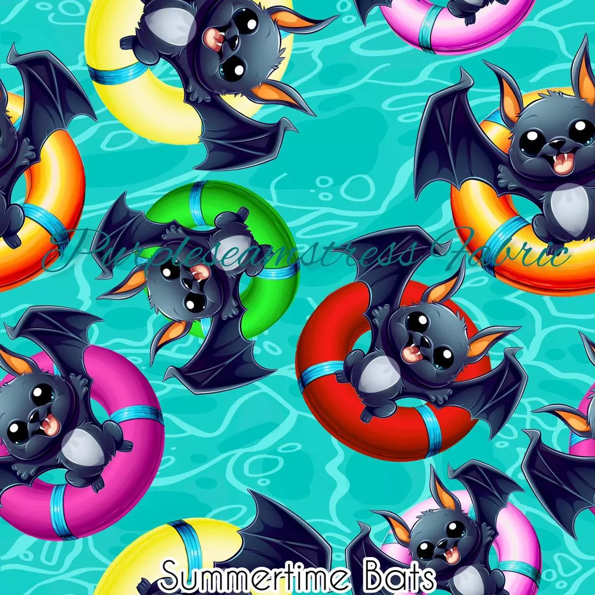 Summertime BatsFabric