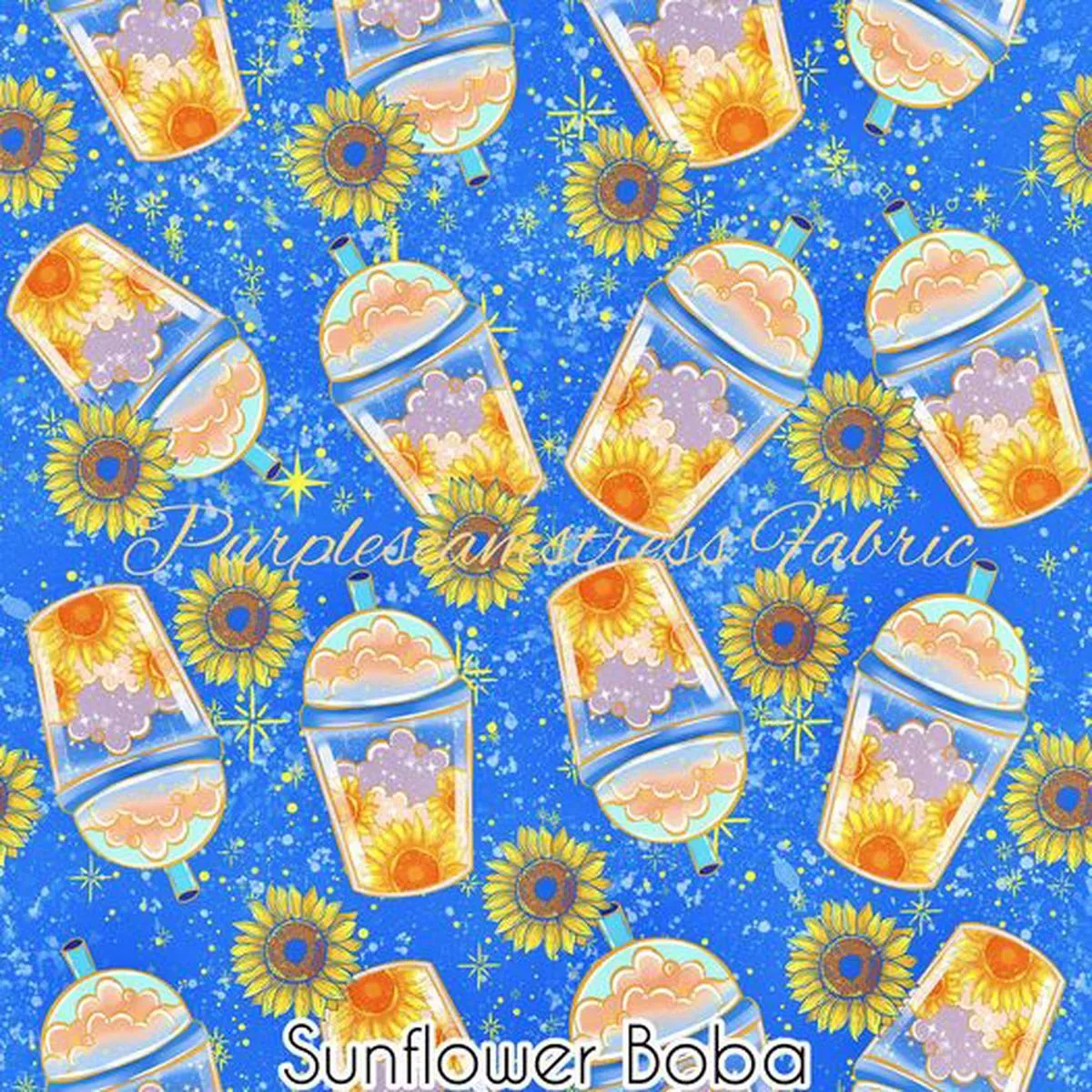 Sunflower BobaFabric