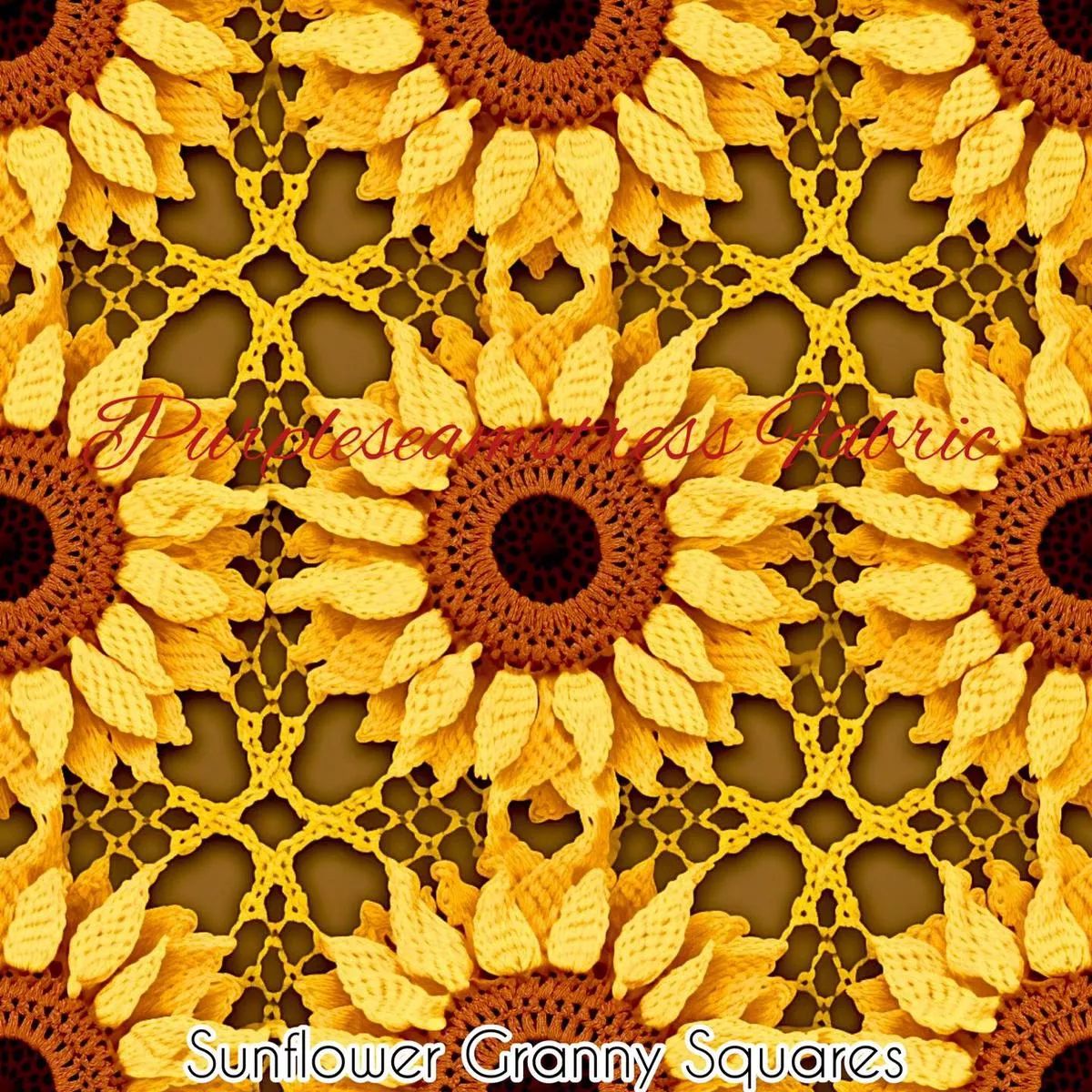 Sunflower Grannie SquaresFabric