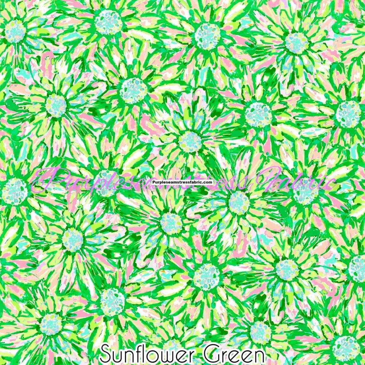 Sunflower GreenFabric