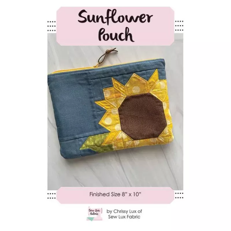 Sunflower Pouch Pattern slf 2071
