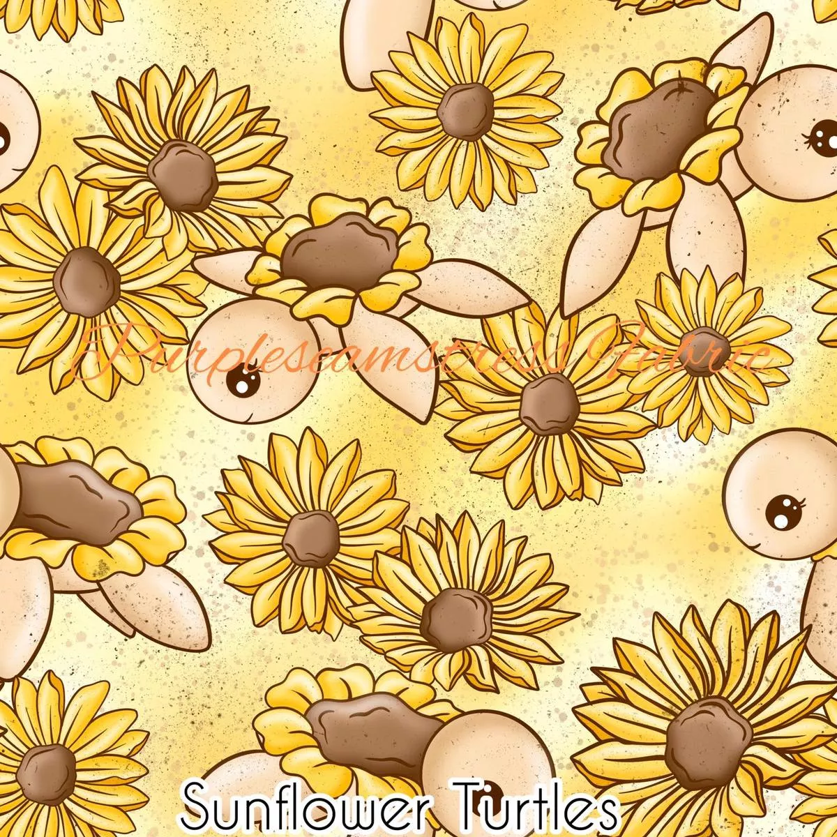 Sunflower TurtlesFabric