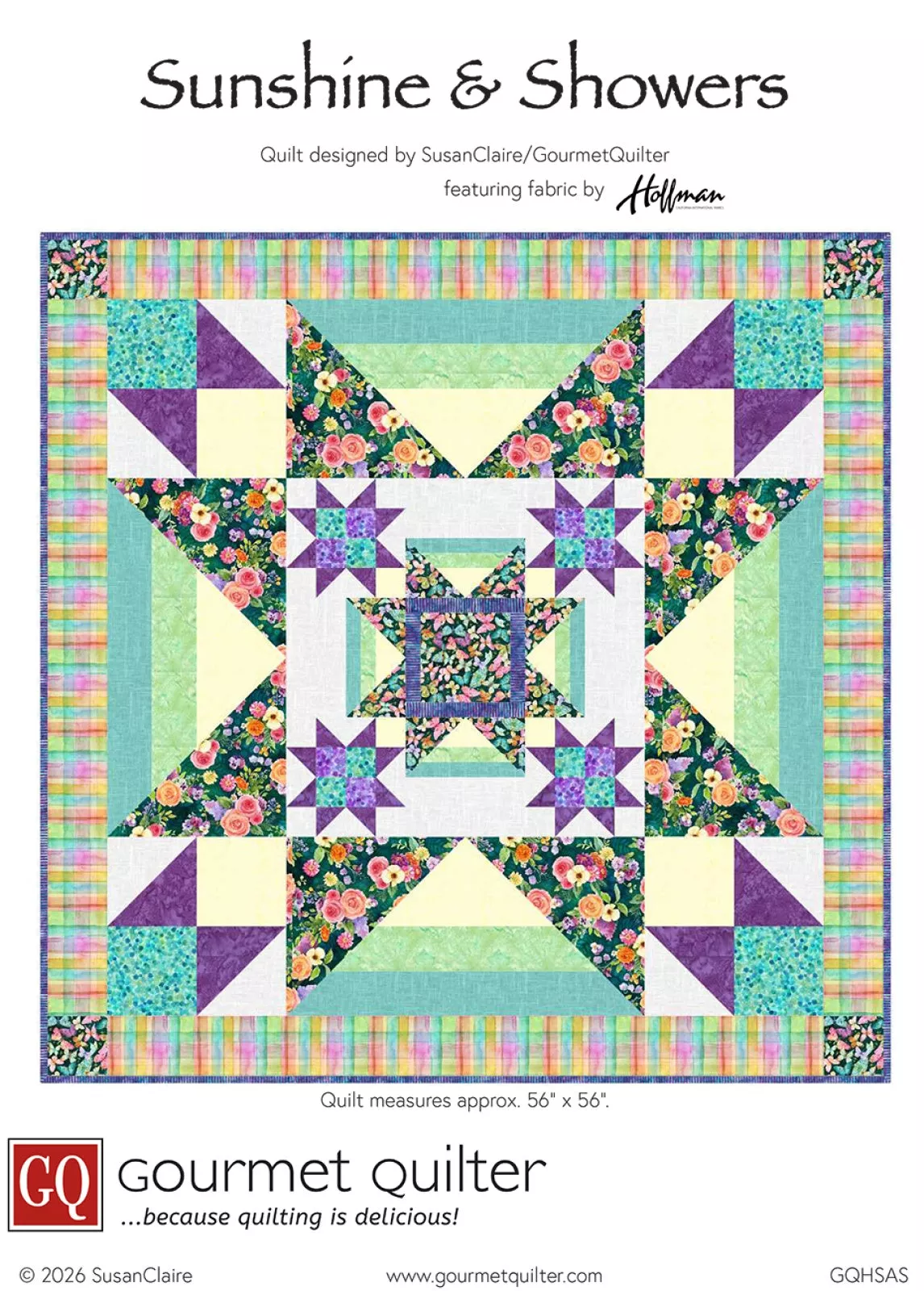 Sunshine & Showers Quilt Pattern