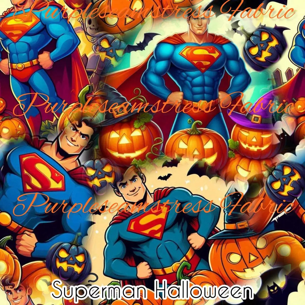 Superman HalloweenFabric