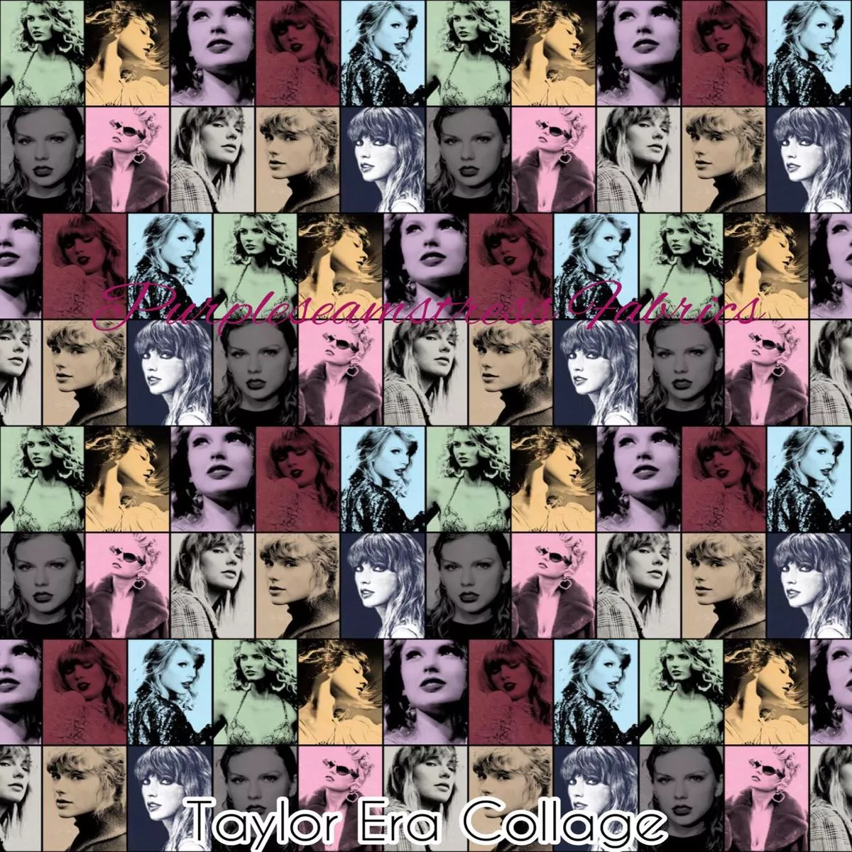 Taylor Era CollageFabric