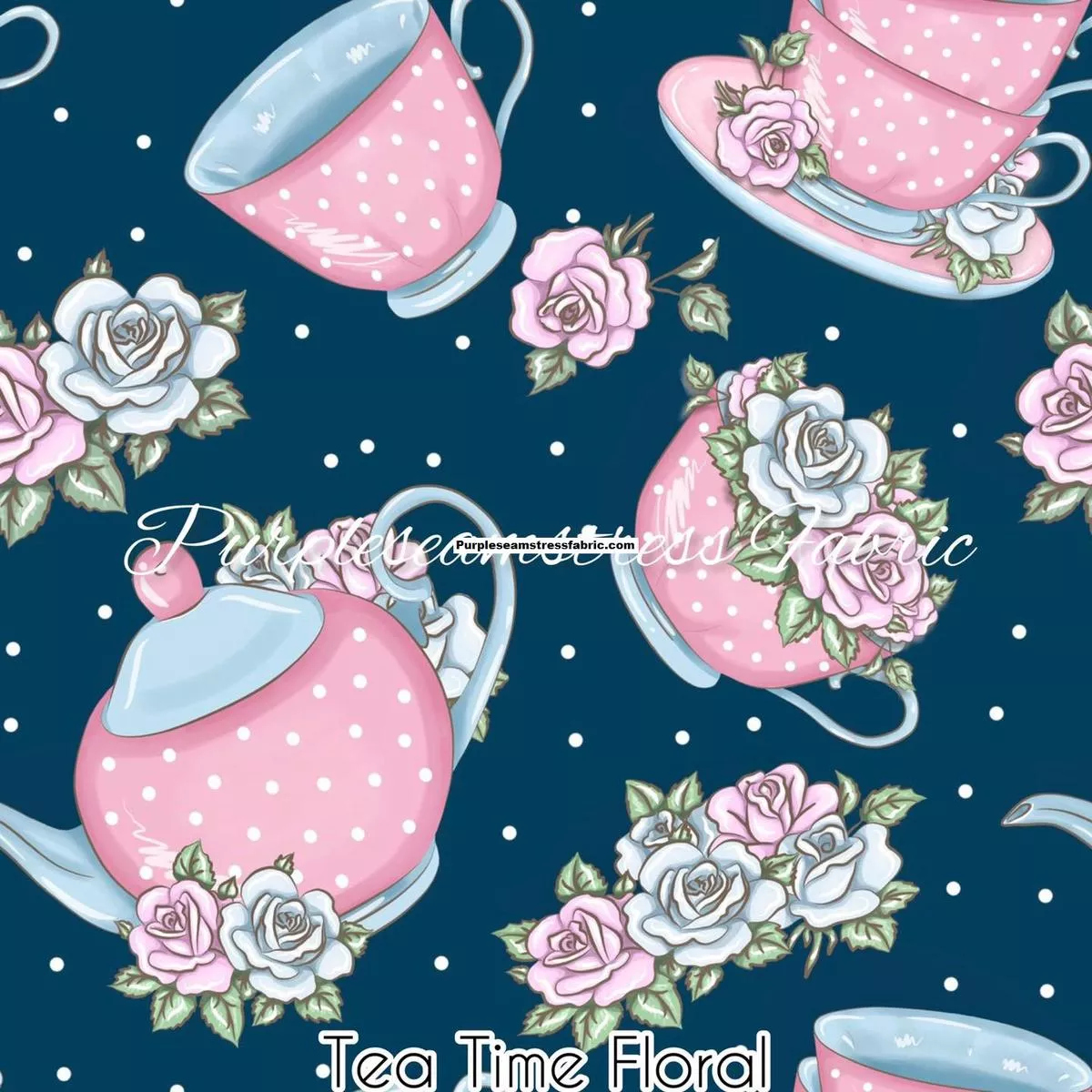 Tea Time FloralFabric