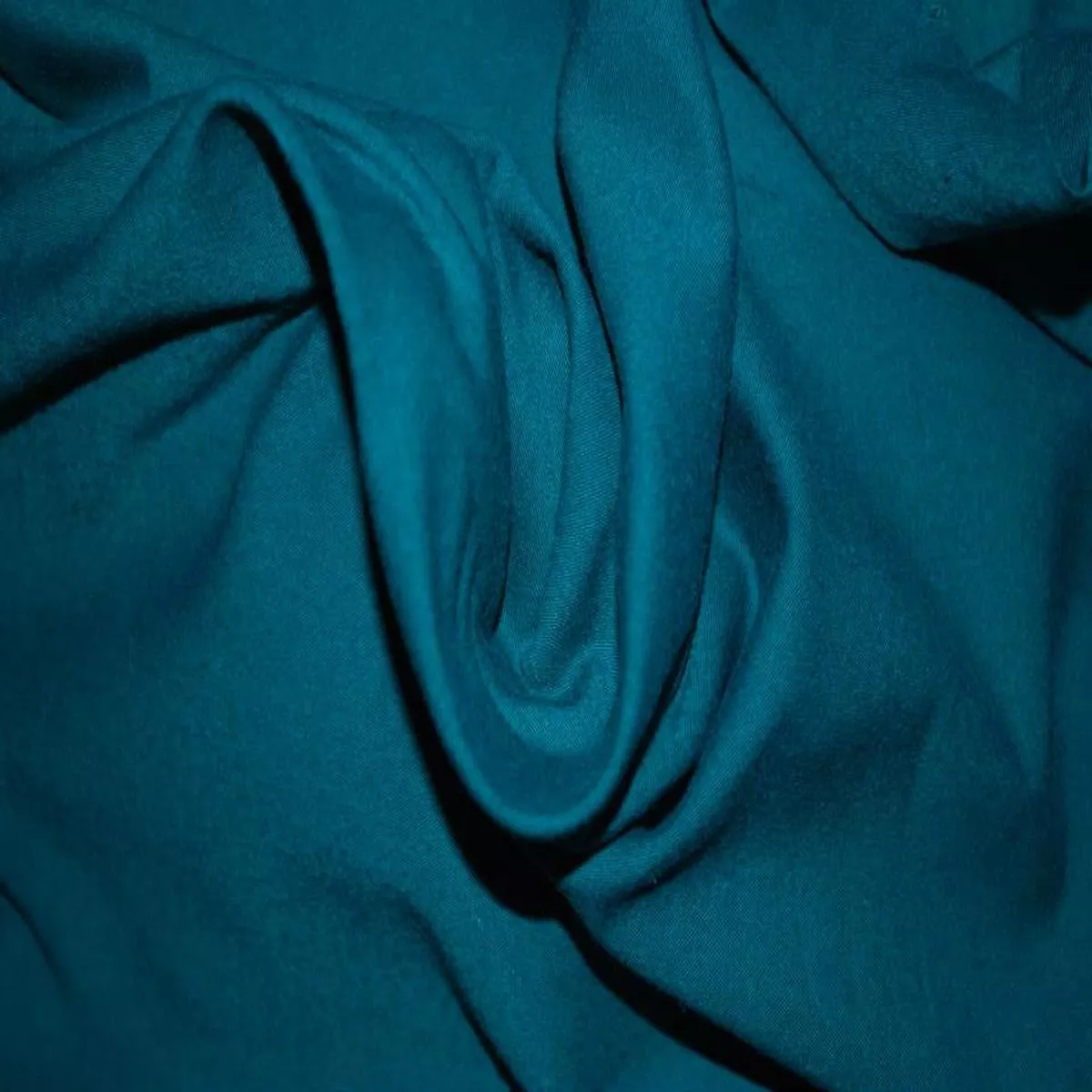 Teal Cotton LycraFabric