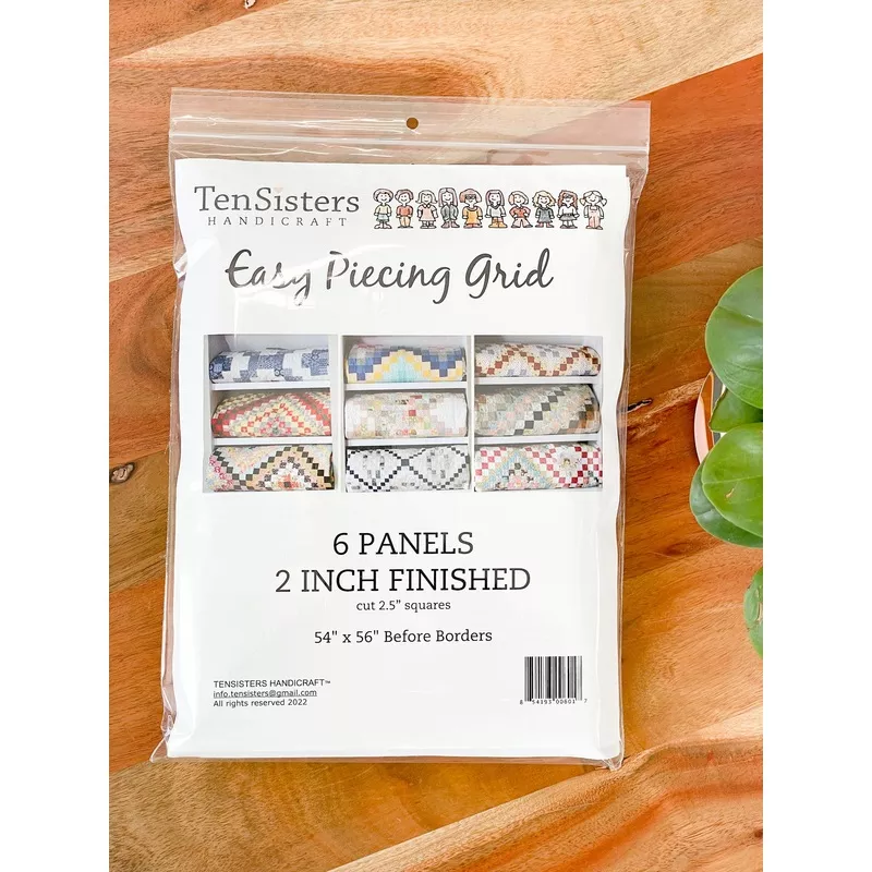 Ten Sisters Easy Grid 6 Panels – 2 Inch