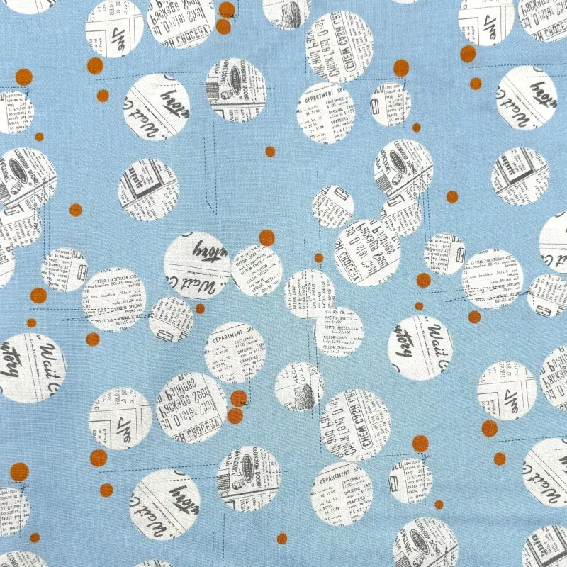 Text Dots | Zen Chic | Quilting Cotton