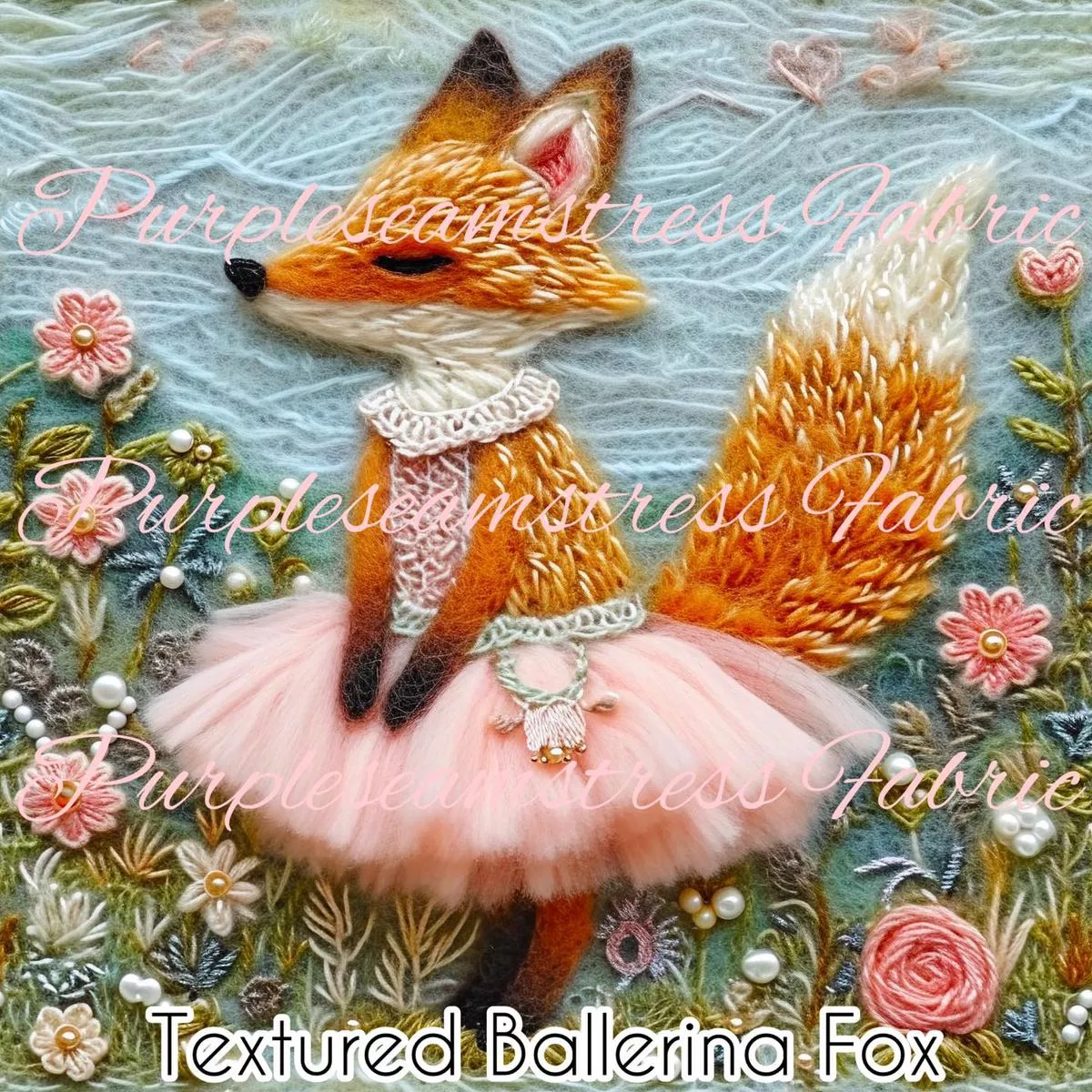 Textured Ballerina FoxFabric